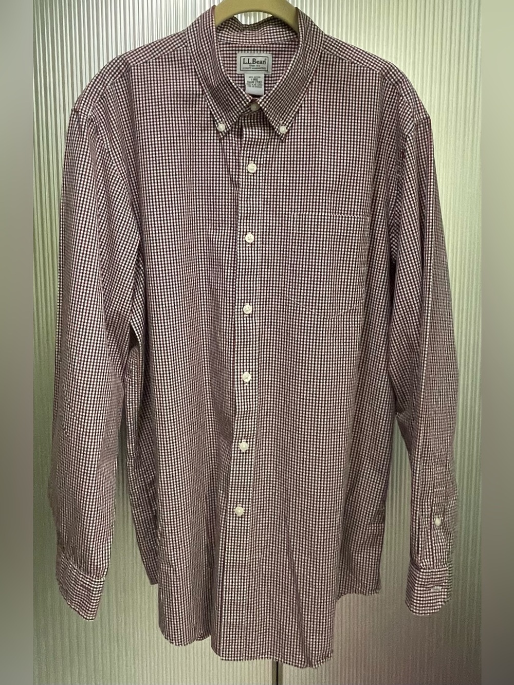L.L. Bean Long Sleeve Button Down Shirt 
Men’s Size L